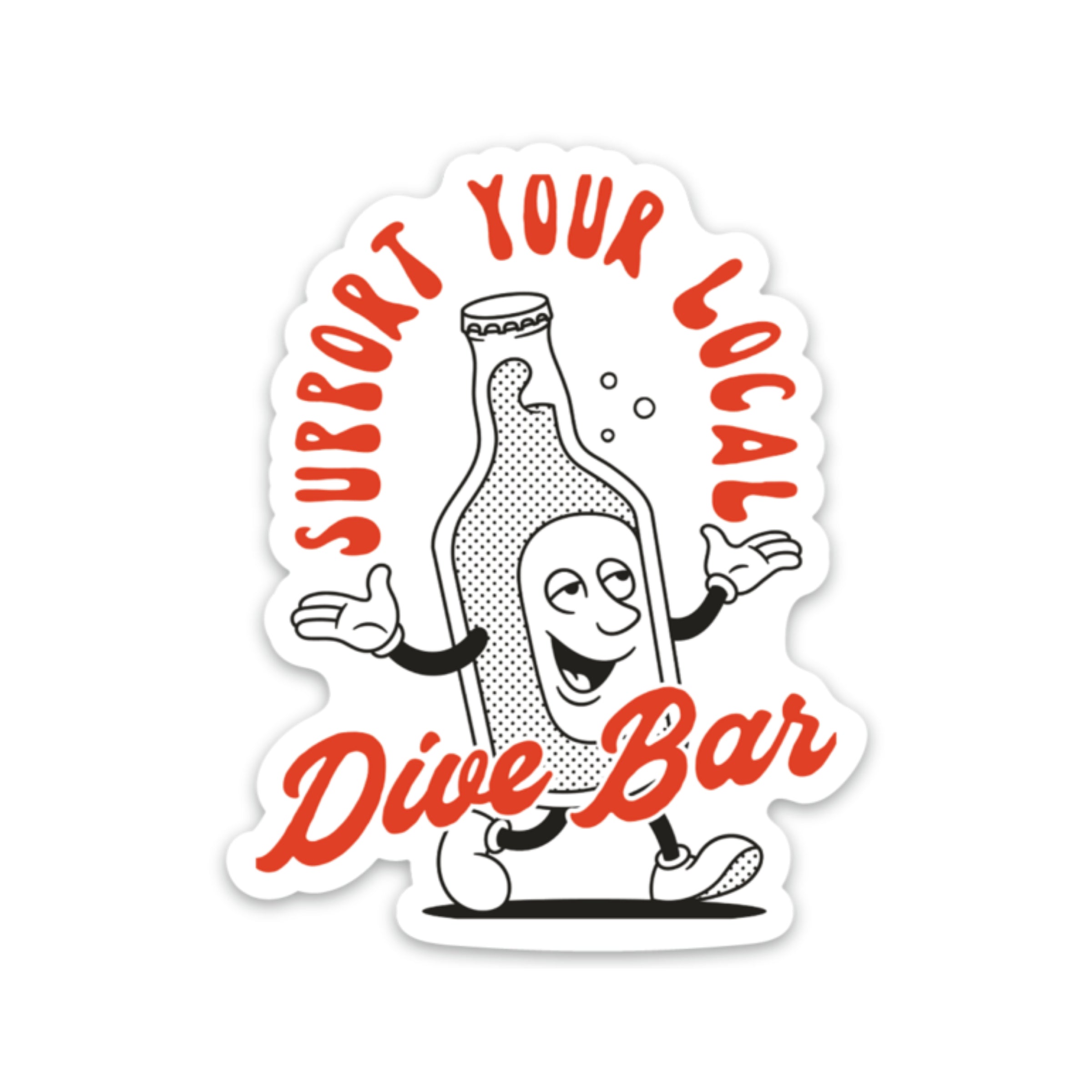 FCL Dive Bar Sticker Feliz Modern