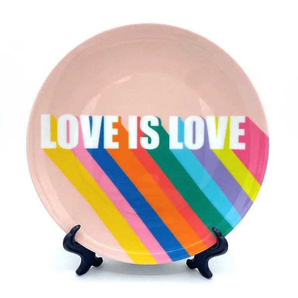 ATWW* Love Is Love 10 in Plate - - Plates - Feliz Modern