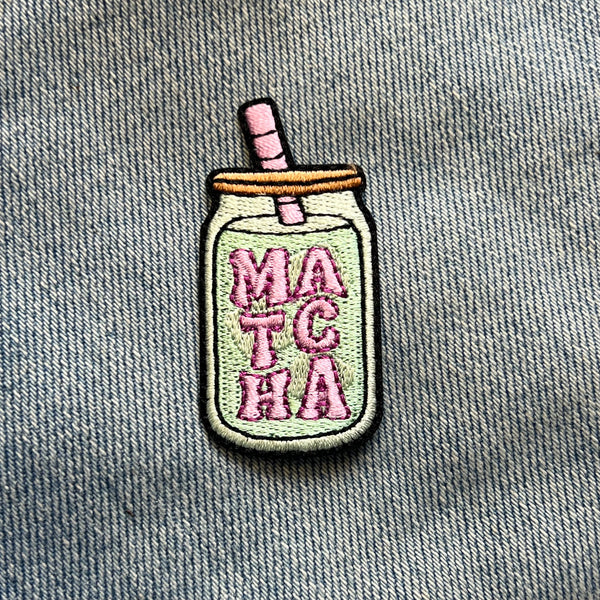 WFLW* Iced Drink Patch - Matcha - Pins & Patches - Feliz Modern