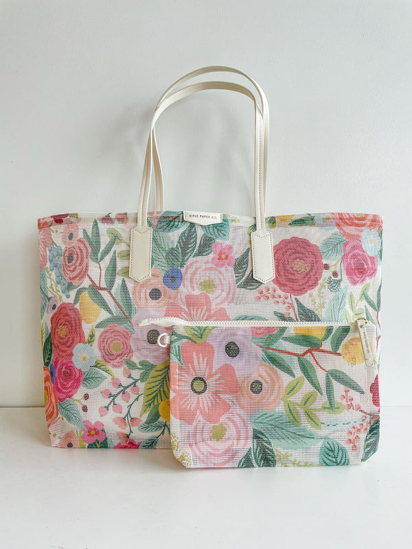 RPC* Garden Party Mesh Tote Bag -  - Bags - Feliz Modern