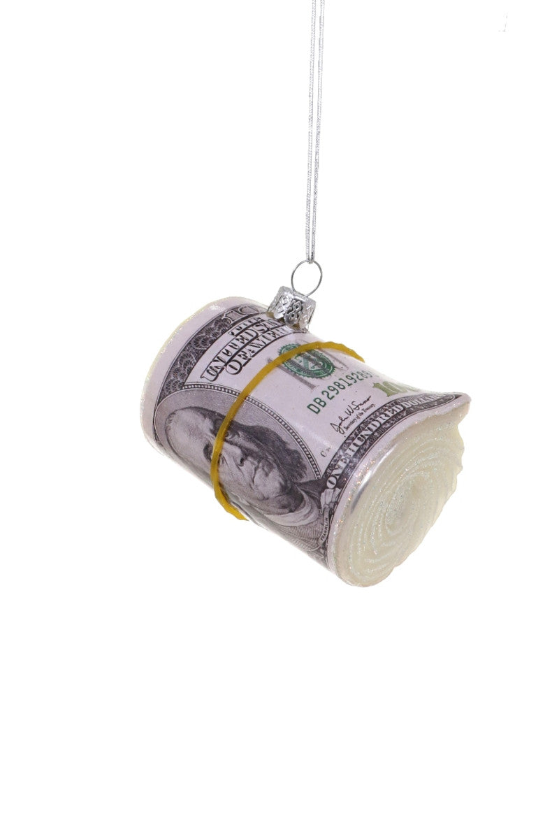 CFC Money Roll Ornament -  - Christmas - Feliz Modern