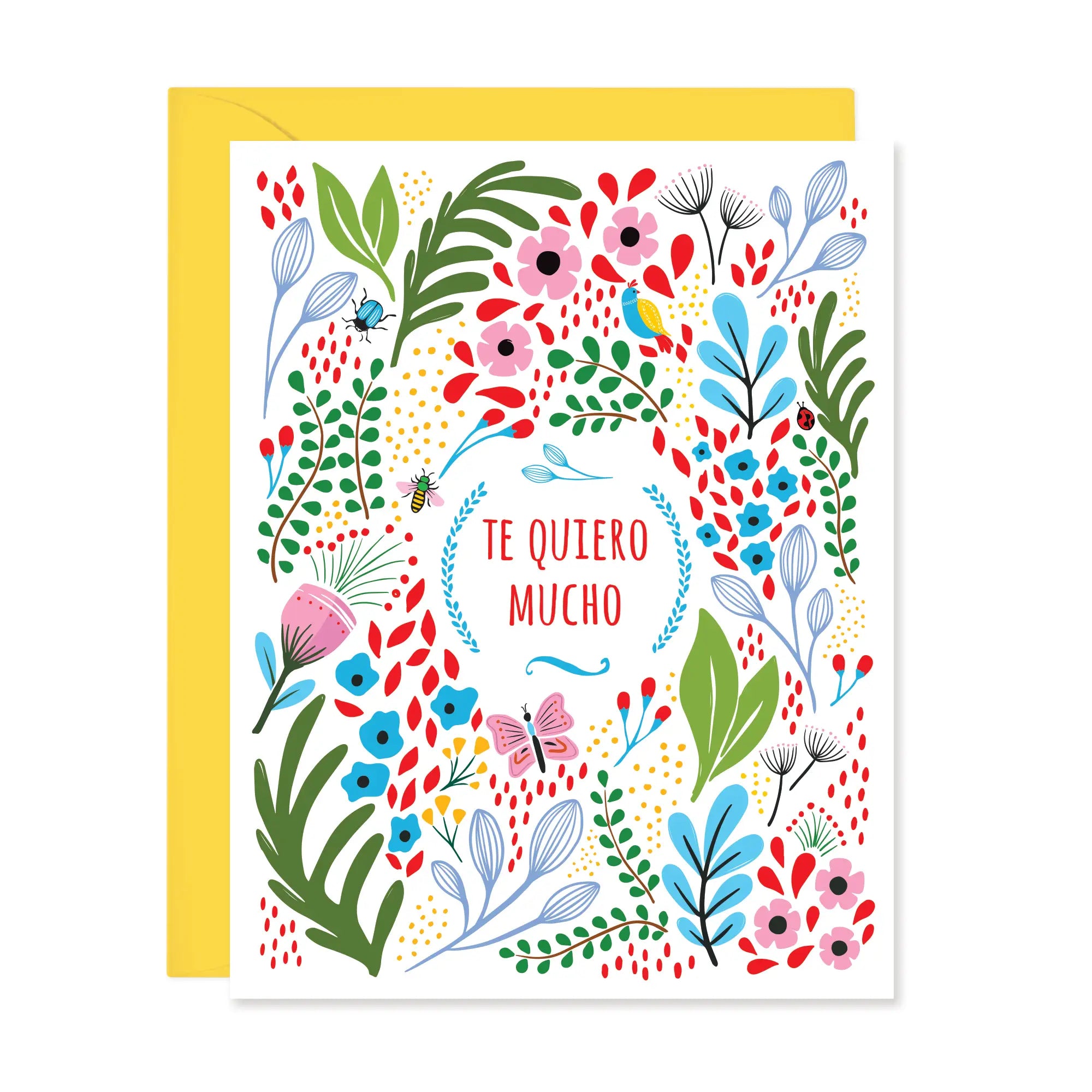 LLP Te Quiero Mucho Card – Feliz Modern