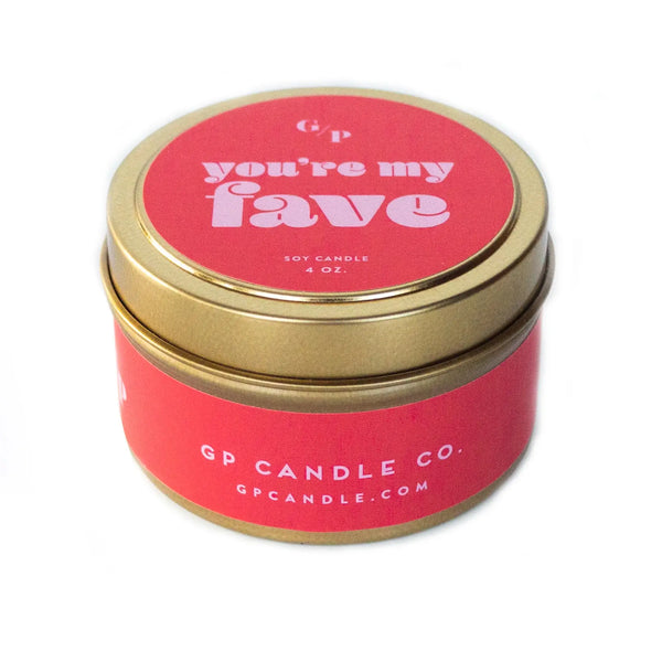 GPCC 'You're My Fave' Tin Candle -  - Candles - Feliz Modern