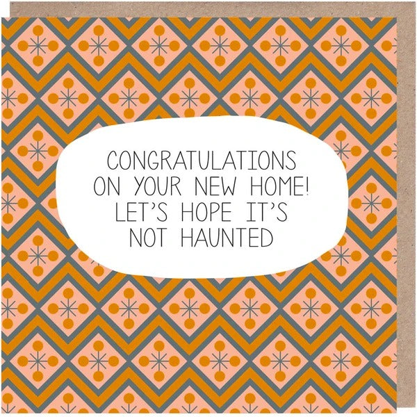 PPL* Hope It's Not Haunted New Home Card -  - Cards - Feliz Modern