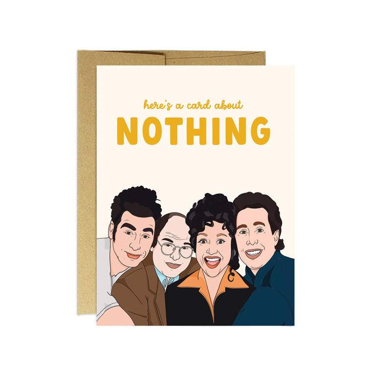 PMP* Card About Nothing -  - Cards - Feliz Modern