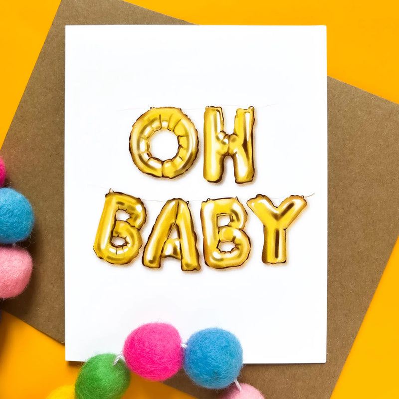 MSS "Oh Baby" Card -  - Cards - Feliz Modern