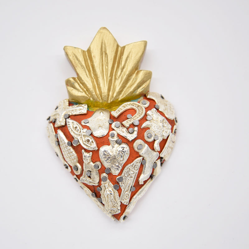 MIMP* Milagro Hearts - Orange - Decor Objects - Feliz Modern