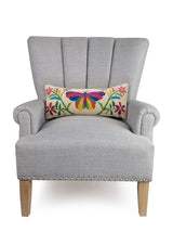 PEKH* Butterfly Otomi Hook Pillow -  - Pillows & Throws - Feliz Modern