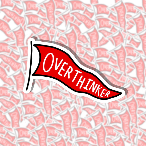 BBK Overthinker Sticker -  - Stickers - Feliz Modern