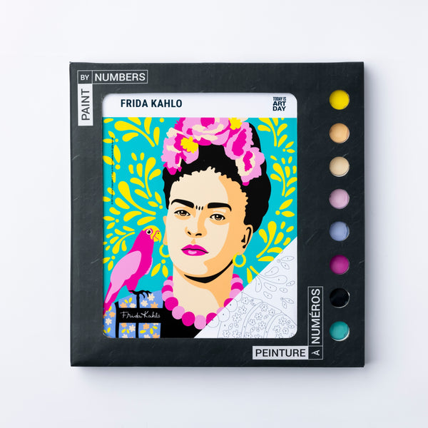 TIAD Paint by Numbers Kit - Frida Kahlo - Self-Portrait -  - Arts & Crafts - Feliz Modern