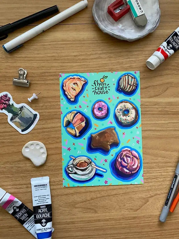 FCH* Panaderia Sticker Sheet -  - Stickers - Feliz Modern