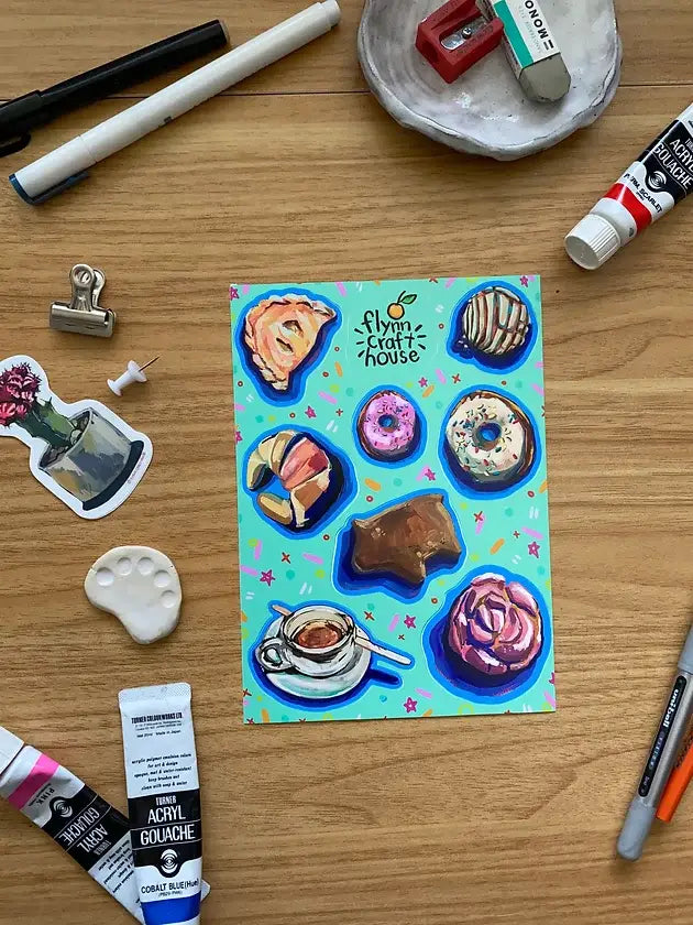 FCH* Panaderia Sticker Sheet -  - Stickers - Feliz Modern