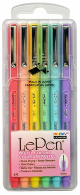 MCI Pastel Le Pen 6 Pack -  - Office & Stationery - Feliz Modern