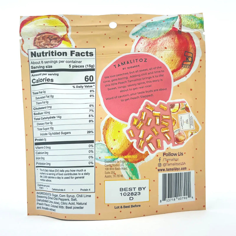 SGRX Peach Slapped Tamalitoz Candy -  - Treats - Feliz Modern