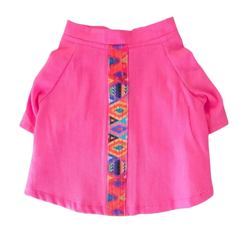 MAPC* Mini Fiesta Dog Guayabera - Pink - Pets - Feliz Modern