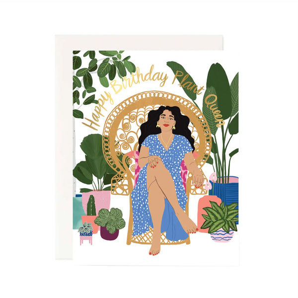 PSDS Plant Queen Card -  - Cards - Feliz Modern