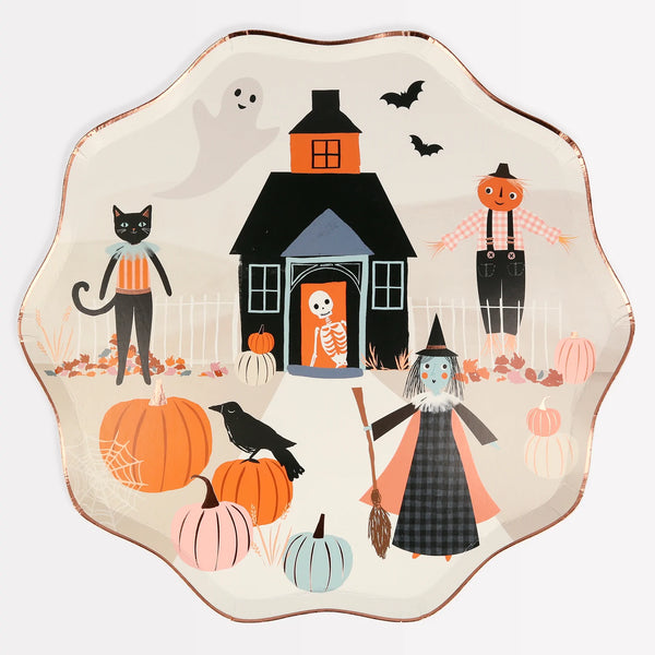 MM* Pumpkin Patch Dinner Plates -  - Halloween - Feliz Modern