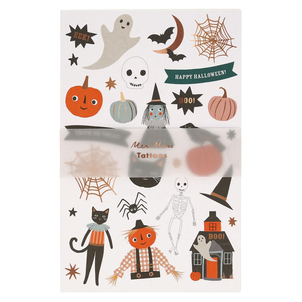 MM* Pumpkin Patch Tattoo Sheet -  - Halloween - Feliz Modern