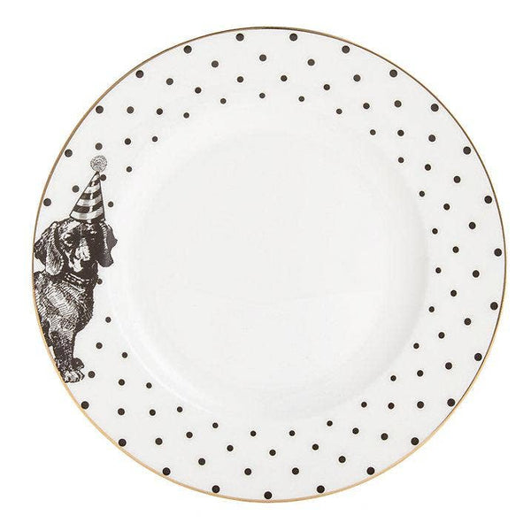 YVE* Party Pup Side Plate -  - Plates - Feliz Modern