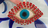 CFC Jeweled Eye Ornament - Red - Christmas - Feliz Modern