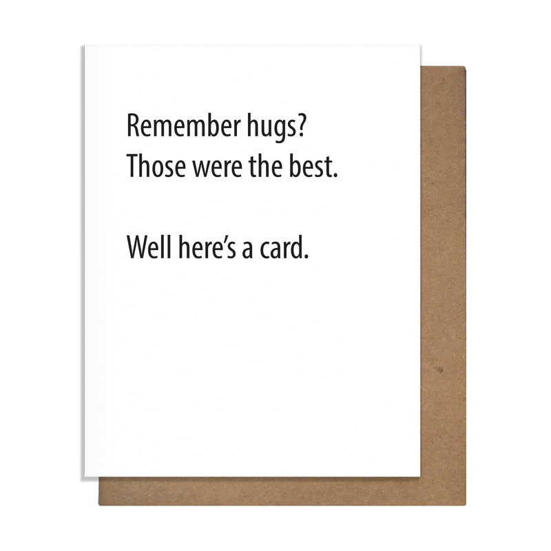 PYAG* Remember Hugs Card -  - Cards - Feliz Modern