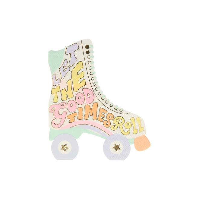 MM* Rollerskate Napkins -  - Party Supplies - Feliz Modern