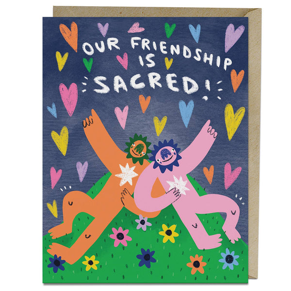 EMD* Sacred Friendship Card -  - Cards - Feliz Modern