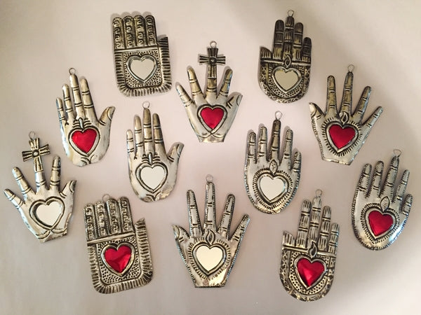 BUI* Small Tin Healing Hands -  - Decor Objects - Feliz Modern