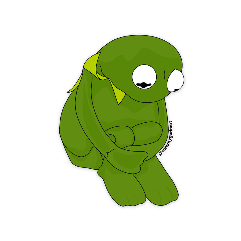 SAGO* Sad Kermit Sticker -  - Stickers - Feliz Modern