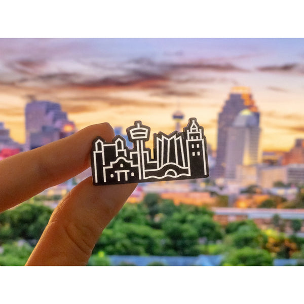 RBKO San Antonio Skyline Pin -  - Pins & Patches - Feliz Modern