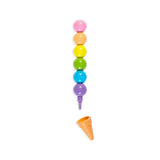 OLY* Rainbow Scoops - Vanilla Scented Stacking Crayons -  - Office & Stationery - Feliz Modern