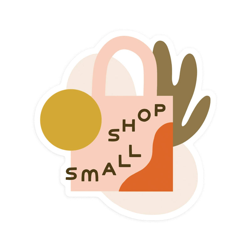 Shop Small Sticker WWP* Shop Small Sticker – Feliz Modern