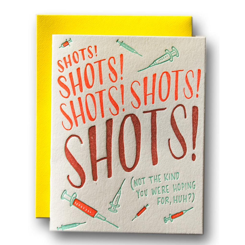 LFLP* Shots Shots Shots Card -  - Cards - Feliz Modern