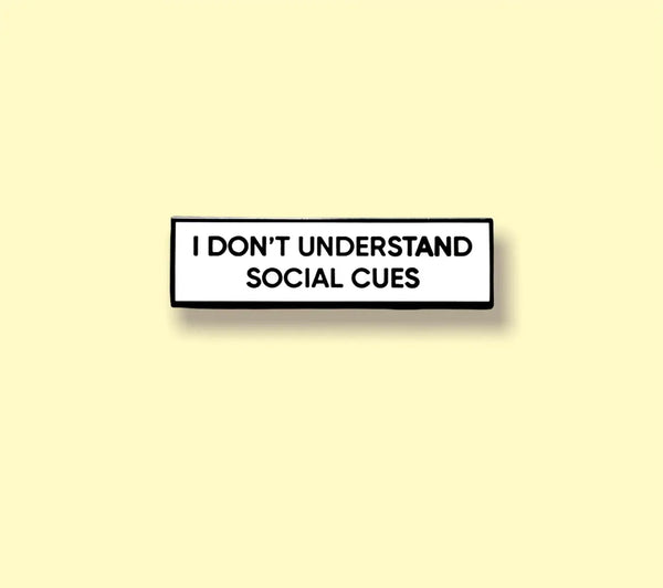 RPLC* "Social Cues" Pin -  - Pins & Patches - Feliz Modern