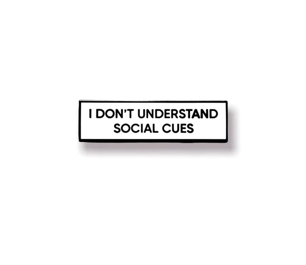 RPLC* "Social Cues" Pin -  - Pins & Patches - Feliz Modern