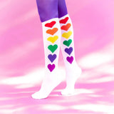 GBP Rainbow Heart Socks -  - Socks - Feliz Modern