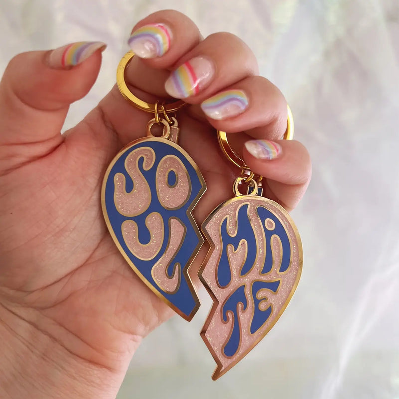 WFLW* Soulmate Split Keychain -  - Keychains - Feliz Modern