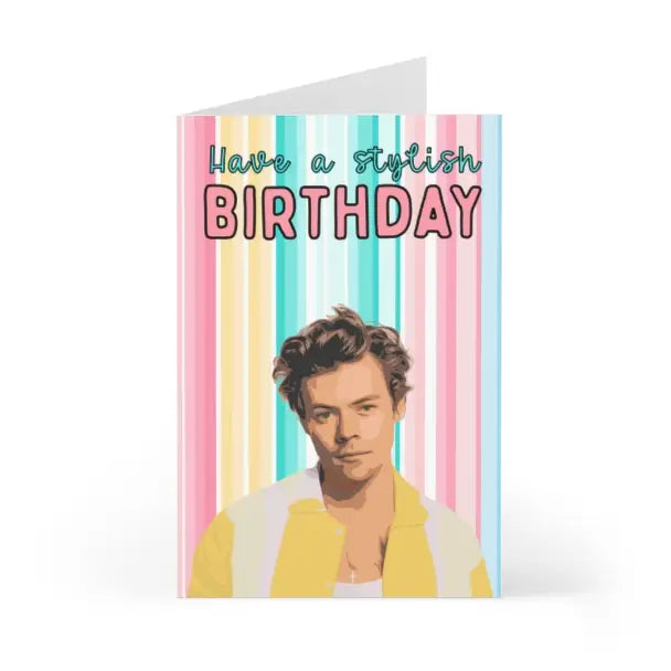RIFR* Stylish Birthday Card -  - Christmas - Feliz Modern
