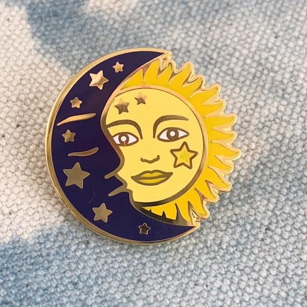 WFLW* Sun & Moon Pin -  - Pins & Patches - Feliz Modern