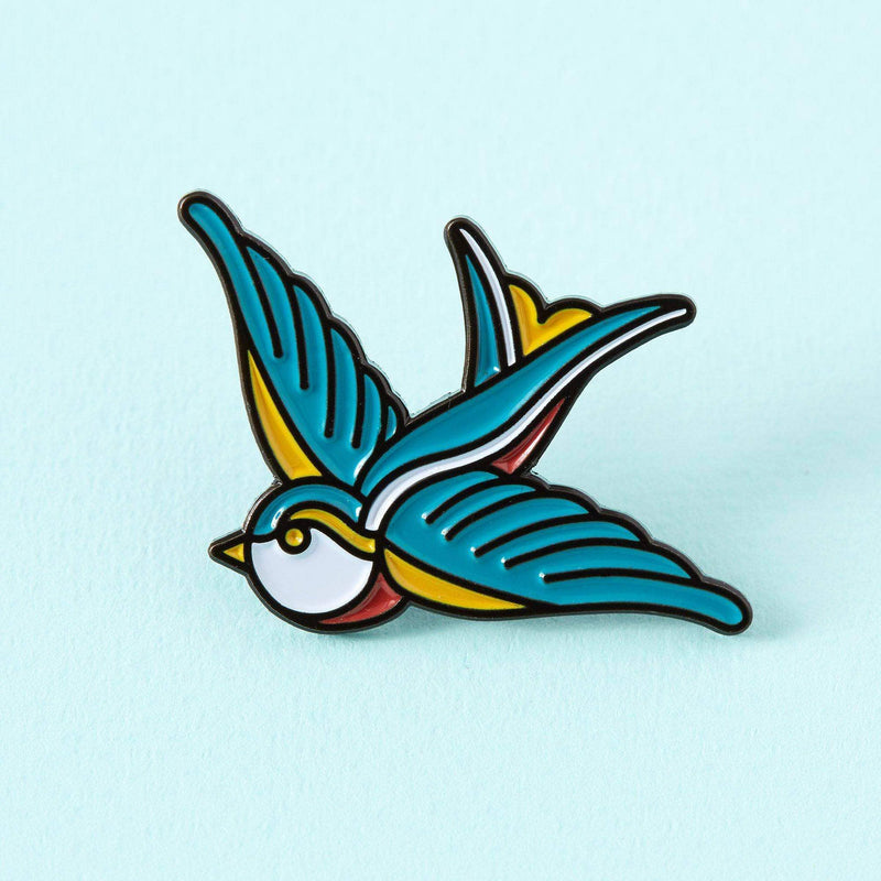 PKYP Swallow Enamel Pin -  - Pins & Patches - Feliz Modern