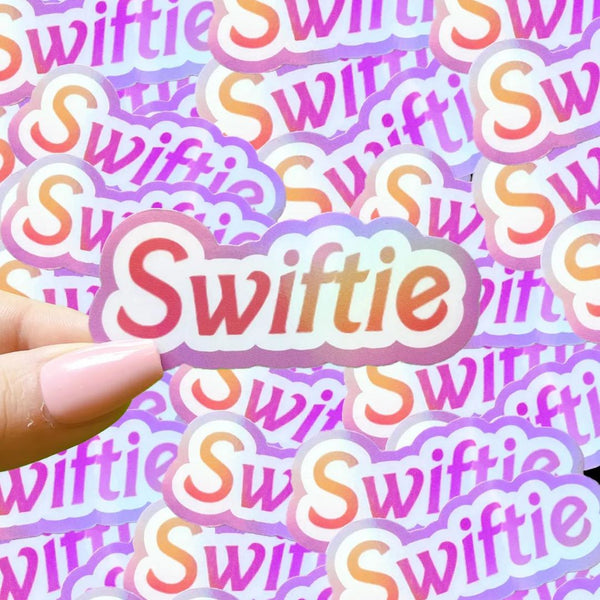 TLC Swiftie Holographic Sticker -  - Stickers - Feliz Modern