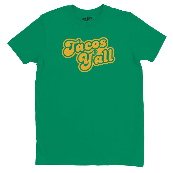 QRIC Tacos Y'all T-Shirt - Small - Clothing - Feliz Modern