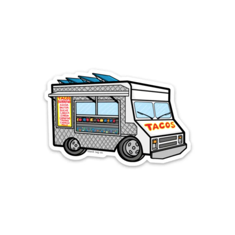 BKTC Taco Truck Sticker -  - Stickers - Feliz Modern