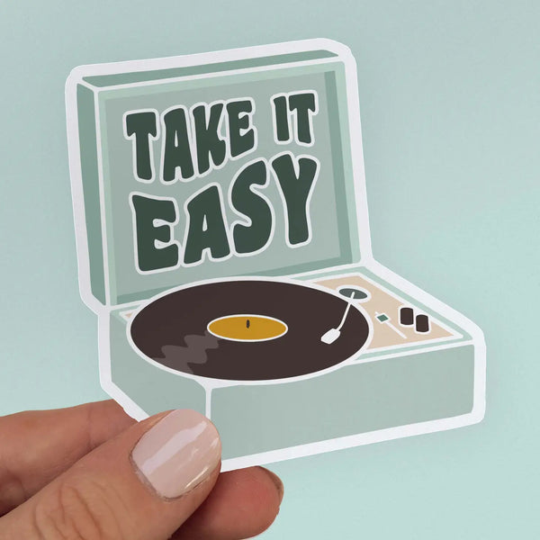 JRDC* Take it Easy Sticker -  - Stickers - Feliz Modern