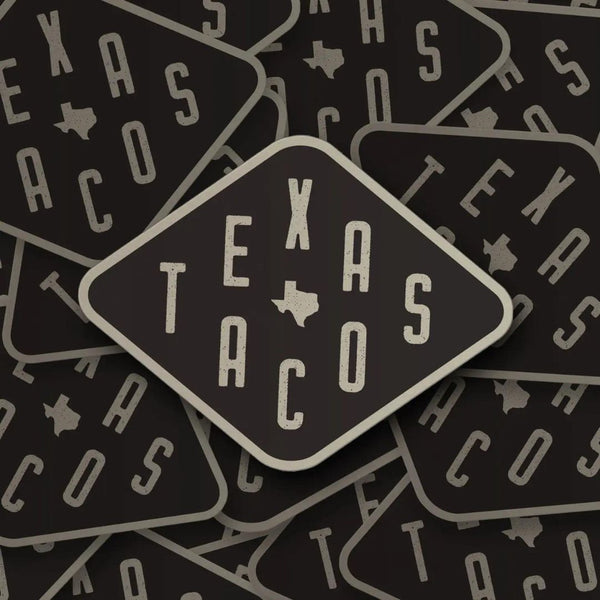 TCG Texas Tacos Sticker -  - Stickers - Feliz Modern