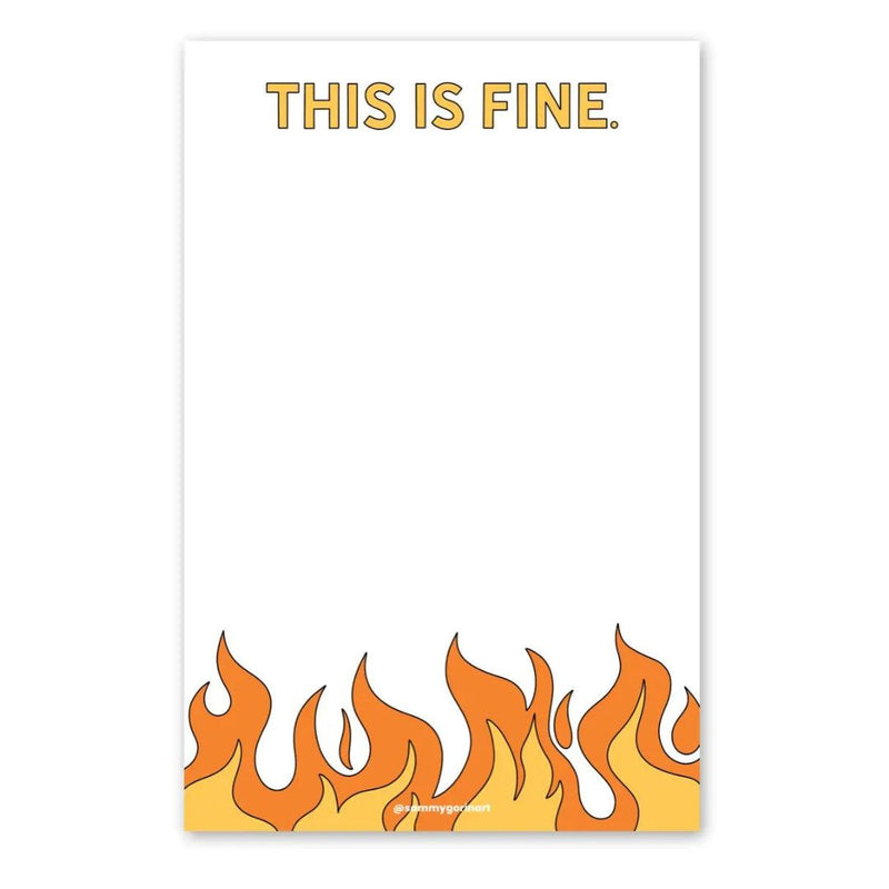 SAGO This is "Fine" Notepad -  - Office & Stationery - Feliz Modern
