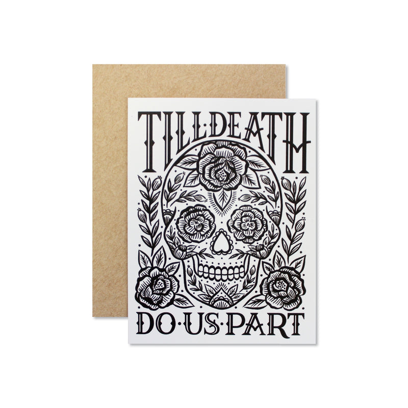 WHP* Till Death Do Us Part Card -  - Cards - Feliz Modern