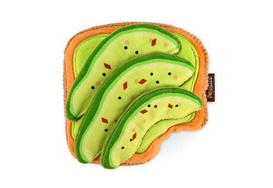 PLY Avocado Toast Dog Toy -  - Pets - Feliz Modern