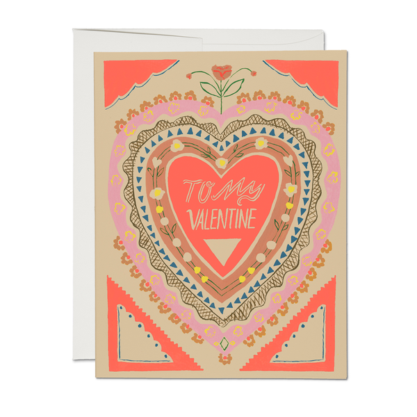 RCC To My Valentine Card -  - Cards - Feliz Modern