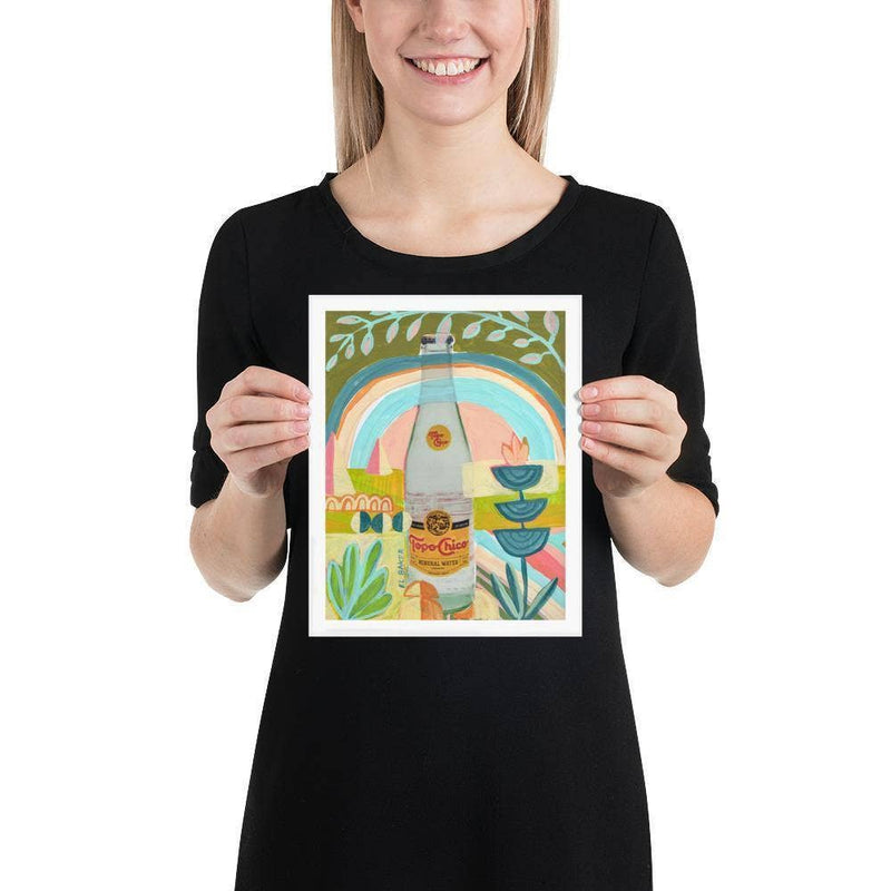 EBA Flower Topo Chico Print -  - Art - Feliz Modern